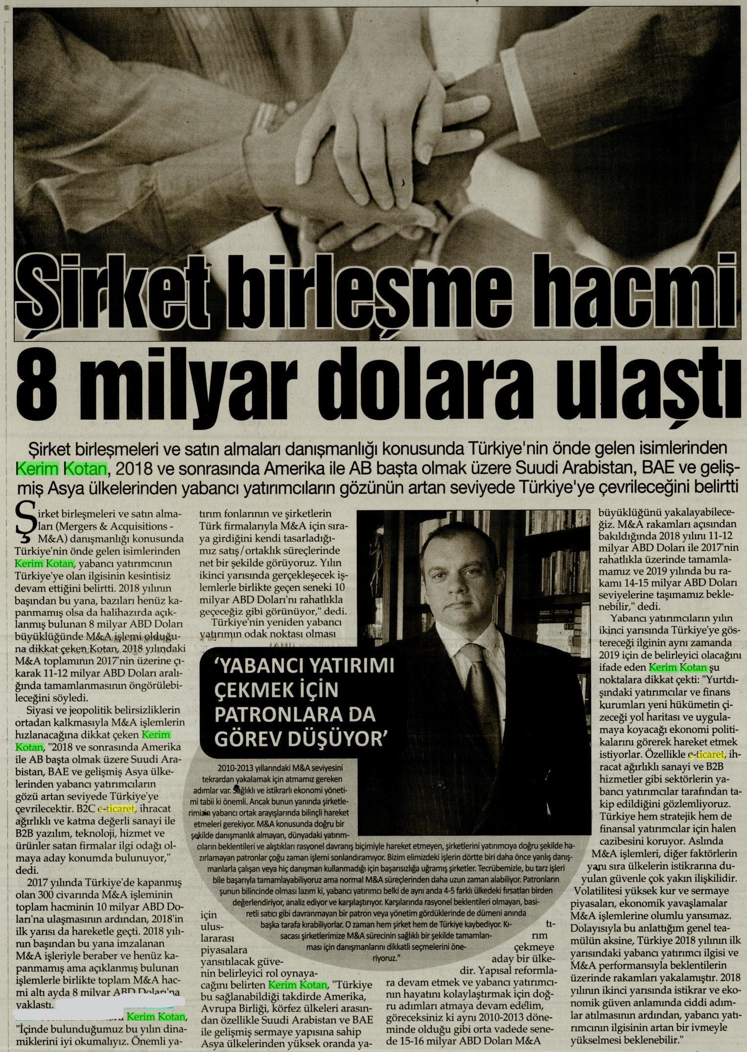 2018 Istanbul newspaper